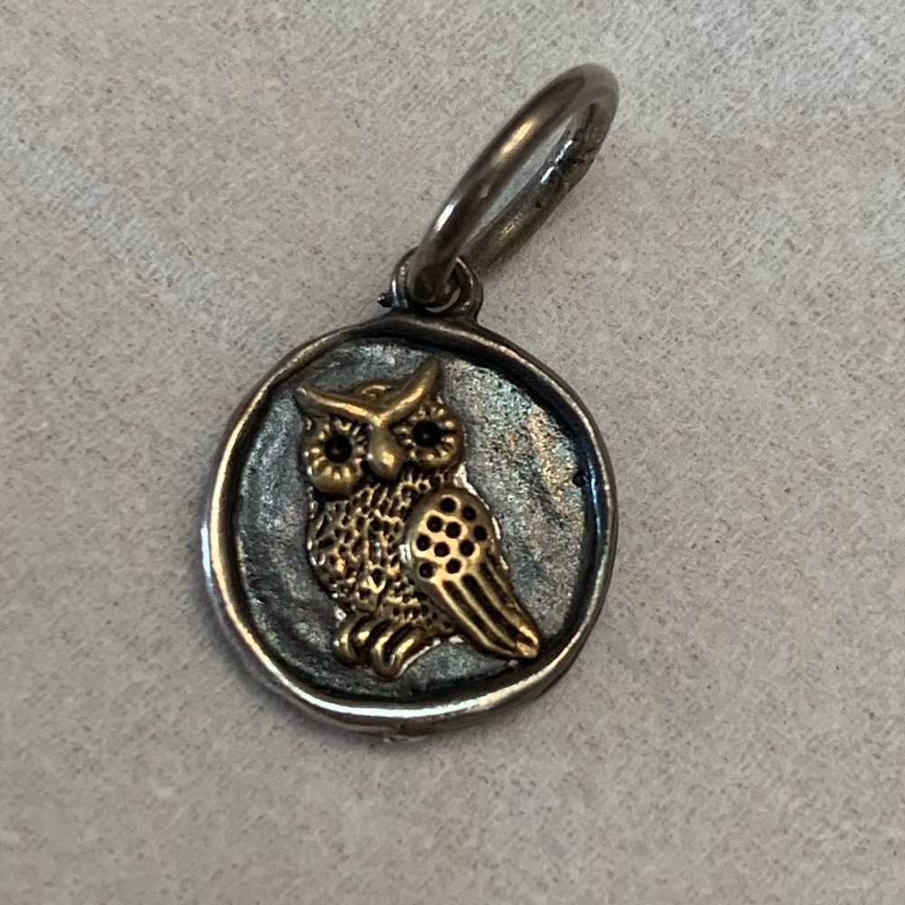 Waxing Poetic Nature Owl Pendant
